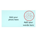 Hail Mary "Luke 1:28" Photo Greeting Card