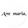 Hail Mary Sticker