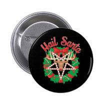 Hail Santa! buttons