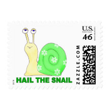 Hail the snail stamps
