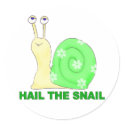 Hail the snail stickers