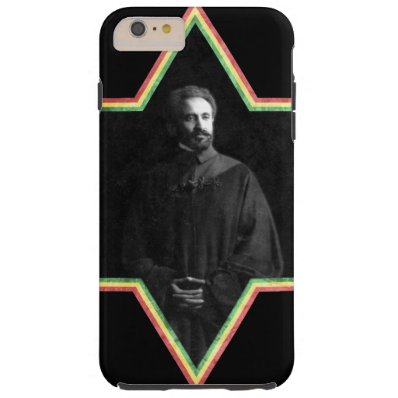 Haile Selassie Star of David Tough iPhone 6 Plus Case