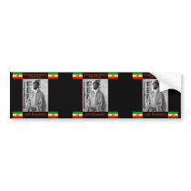 Haile Selassie the Lion of Judah, Jah Rastafari Bumper Sticker