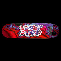 Hailey 01 ~ Custom Graffiti Art Pro Skateboard skateboards
