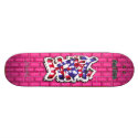 Hailey 02 ~ Custom Graffiti Art Pro Skateboard by Madfrax Hailey 02 ~ Custom Graffiti Art Pro Skateboard