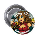Hailey Kitson "Dark Disguise" button buttons