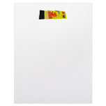 Hainaut Waving Flags Trio Customized Letterhead