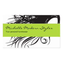 Hair Beauty Business Cards