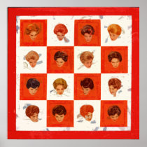 Hair Color Bingo Poster