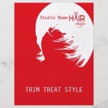 Hair Design 1 - Flyer, Pricing