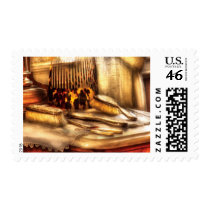 Hair Dresser - Implements of Hair Care Postage Stamp
