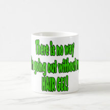 Hair Gel Mugs