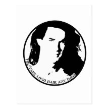 hair guy postcards