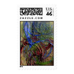 Hair Of The Dog Abstract Postage Stamp