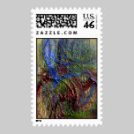 Hair Of The Dog Abstract Postage Stamp