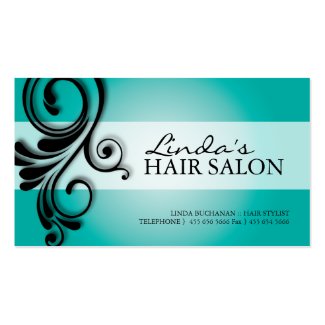 HAIR SALON BUSINESS CARD profilecard