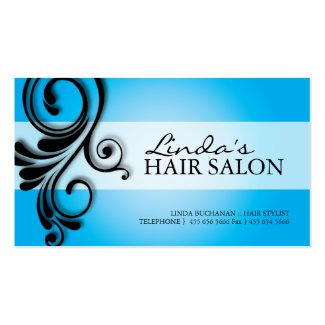 HAIR SALON BUSINESS CARD profilecard