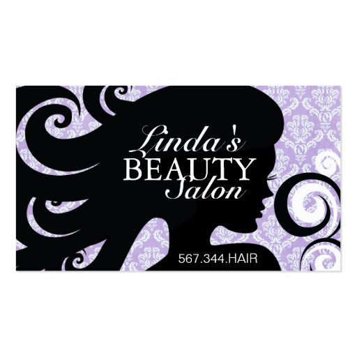 HAIR SALON BUSINESS CARD (front side)
