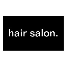 Hair Salon Business Card Template