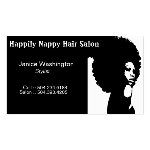Hair Salon Business Cards