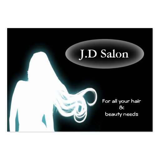 Hair Salon businesscards Business Card Template (front side)