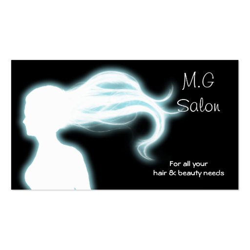 Hair Salon businesscards Business Cards (front side)