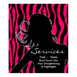 hair, salon, beauty, zebra, fashion, woman,