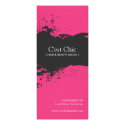 Hair Salon Price List rack cards