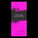 Hair Salon Price List Rack Card Template