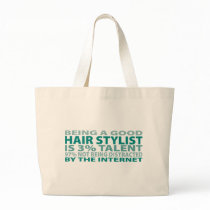 Hair Stylist 3% Talent bags by sciencewillprevail Hair Stylist 3% Talent bags