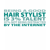 Hair Stylist 3% Talent t-shirts by sciencewillprevail Hair Stylist 3% Talent t-shirts