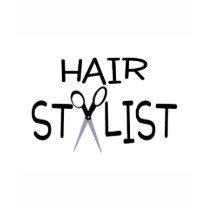 Hair Stylist Black With Scissors Tee Shirts