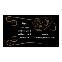 Hair Stylist Business Card business cards