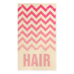 Hair Stylist Business Card - Cracked Pink Ombre