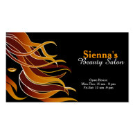 Hair stylist business card templates