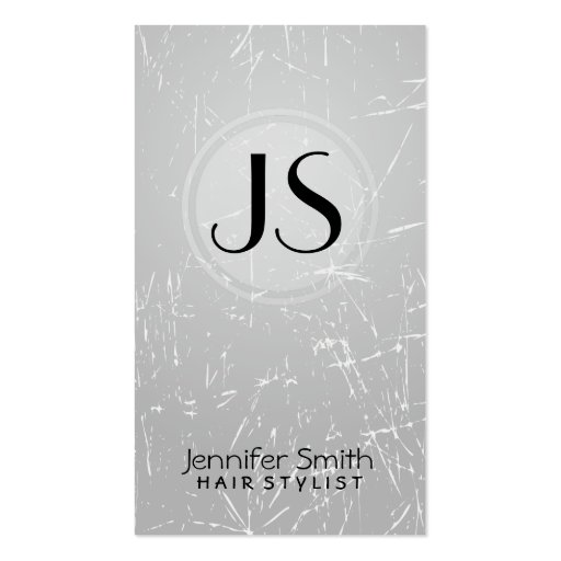 Hair Stylist - business cards (front side)