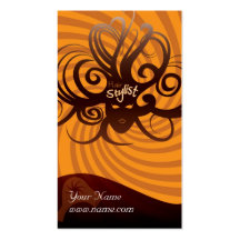 hair stylist business cards