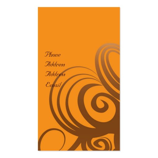 hair stylist business cards (back side)