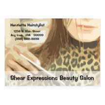 Hair Stylist Business Cards