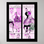 HAIR STYLIST ,FASHION BEAUTY SALON MAKE UP ARTIST POSTER
