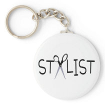 Hair Stylist Keychain