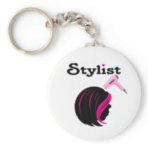 Hair Stylist Keychain
