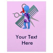 Hair Stylist Customized Letterhead