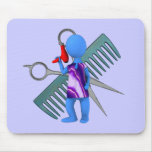 Hair Stylist Mouse Pad