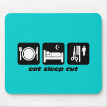 Hair stylist mousepad