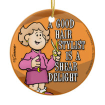Hair Stylist Christmas Ornaments