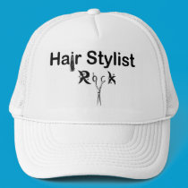 hair stylist rock hat