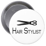 Hair Stylist (Scissors) Buttons