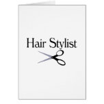 Hair Stylist Scissors Card