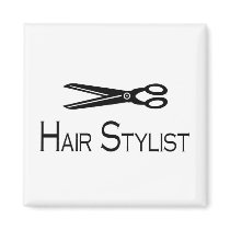 Hair Stylist (Scissors) magnets by TeeZazzle Hair Stylist (Scissors) magnets